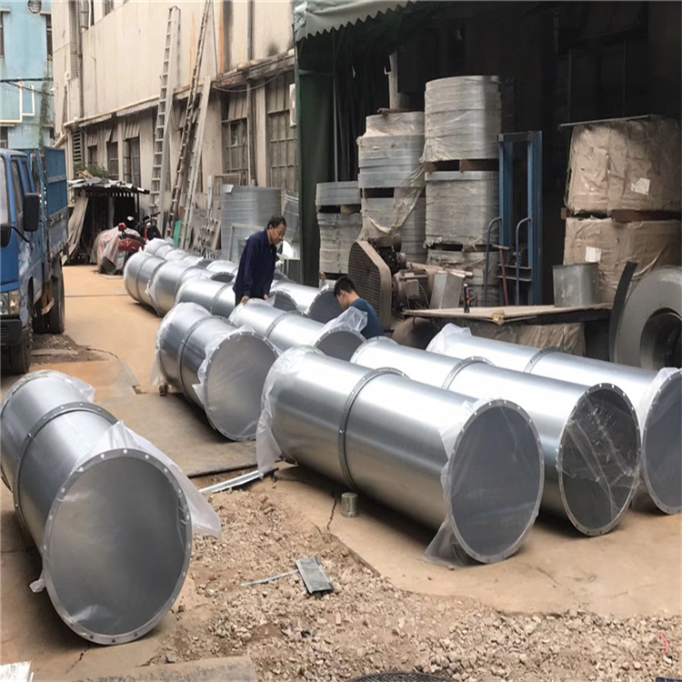 南山不鏽鋼滿焊風管廠家承接圓形不鏽鋼管道焊接 餐廳廚房排油煙管道安裝 