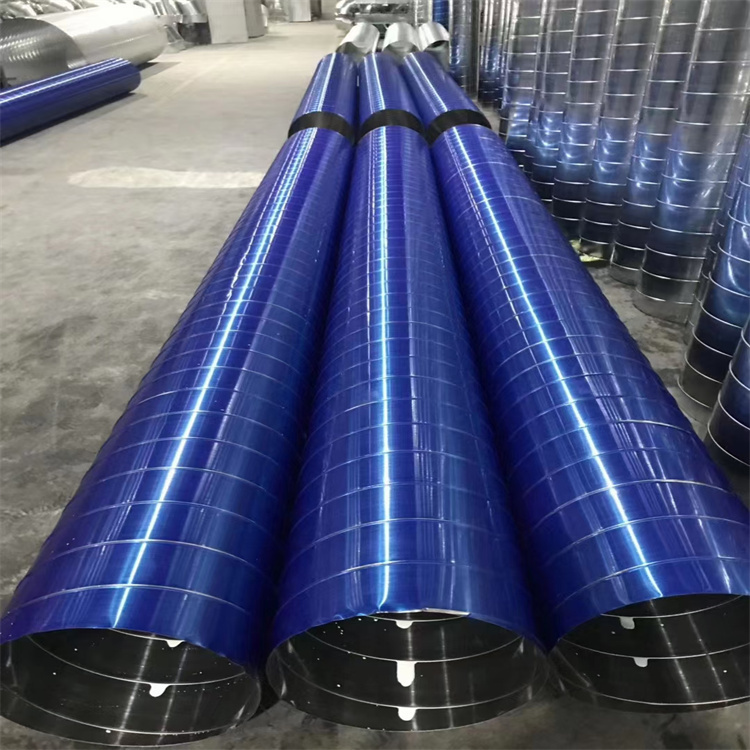 東莞（wǎn）風管加工廠批發304不鏽鋼螺旋（xuán）風管 201不鏽（xiù）鋼風管定（dìng）製