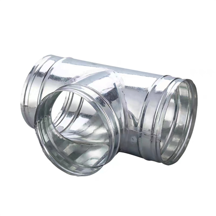 寶（bǎo）安風管加工廠家批發風管配件 正三通風管加（jiā）工 Y型三通風管定做